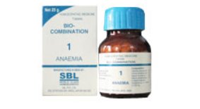 <b>01 - Bio Combination </B><br><b>ANAEMIA</B><br>net 25g - SBL
